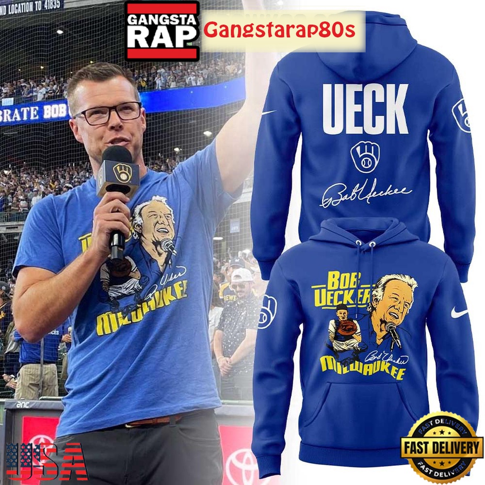 Milwaukee Brewers Bob Uecker We Love You Forever Unisex 3D Hoodie