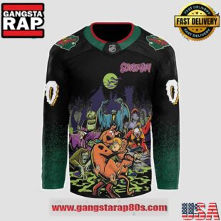 Minnesota Wild x Scooby-Doo Night 2025 Custom Hockey Jersey