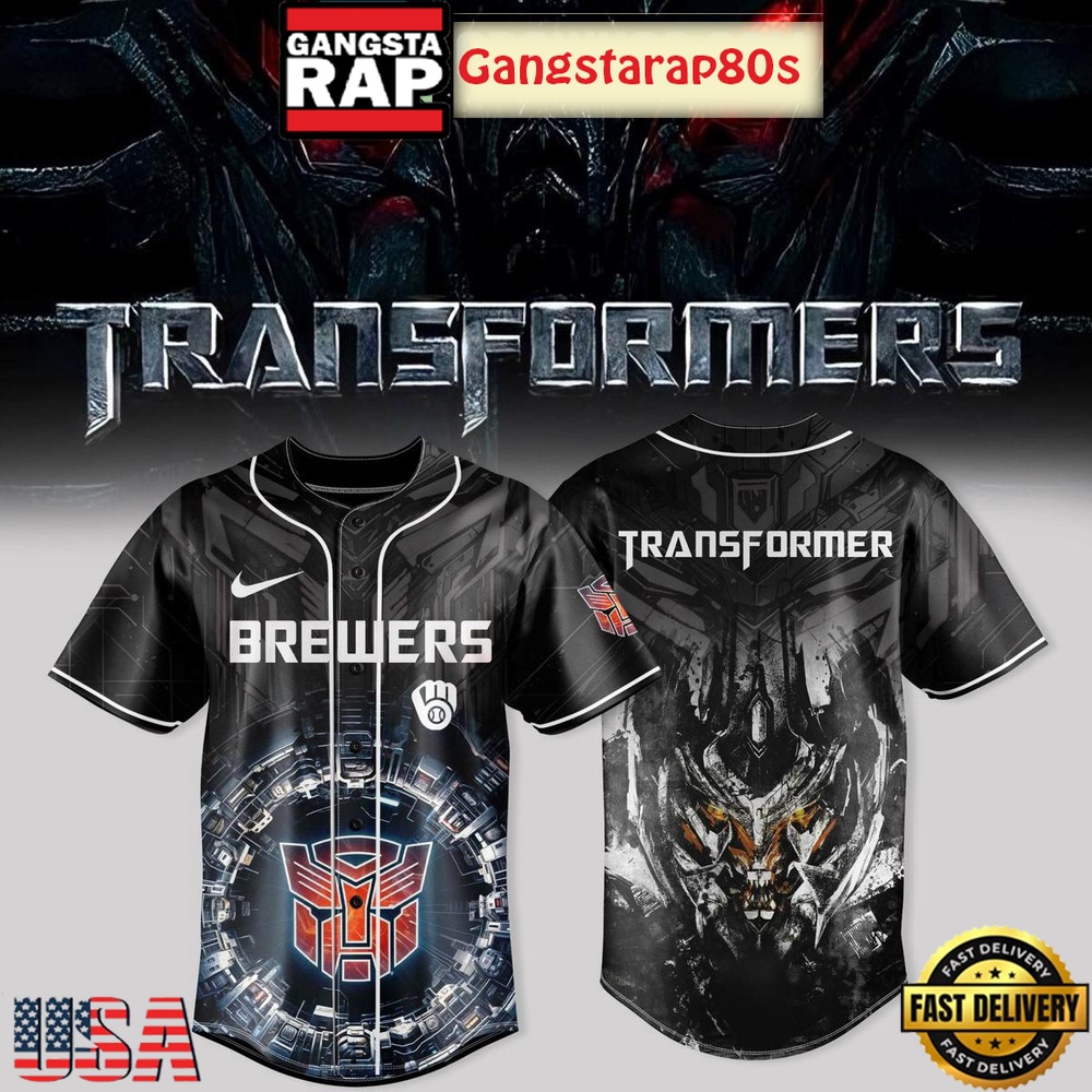 MLB All Teams x Megatron Transformers 2025 Baseball Jersey