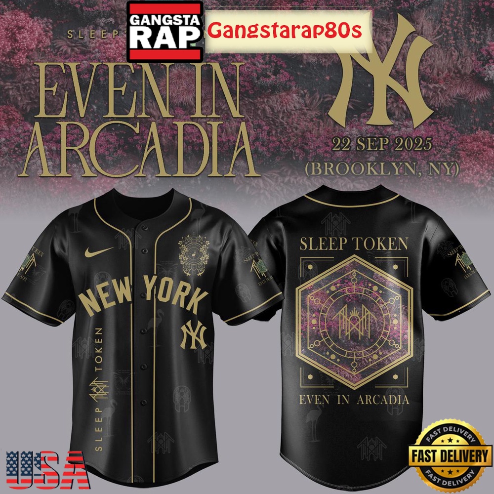 MLB All Teams x Sleep Token Even In Arcadia Tour 2025 Special Baseball Jersey MLB All Teams x Sleep Token Even In Arcadia Tour 2025 Special Baseball Jersey
