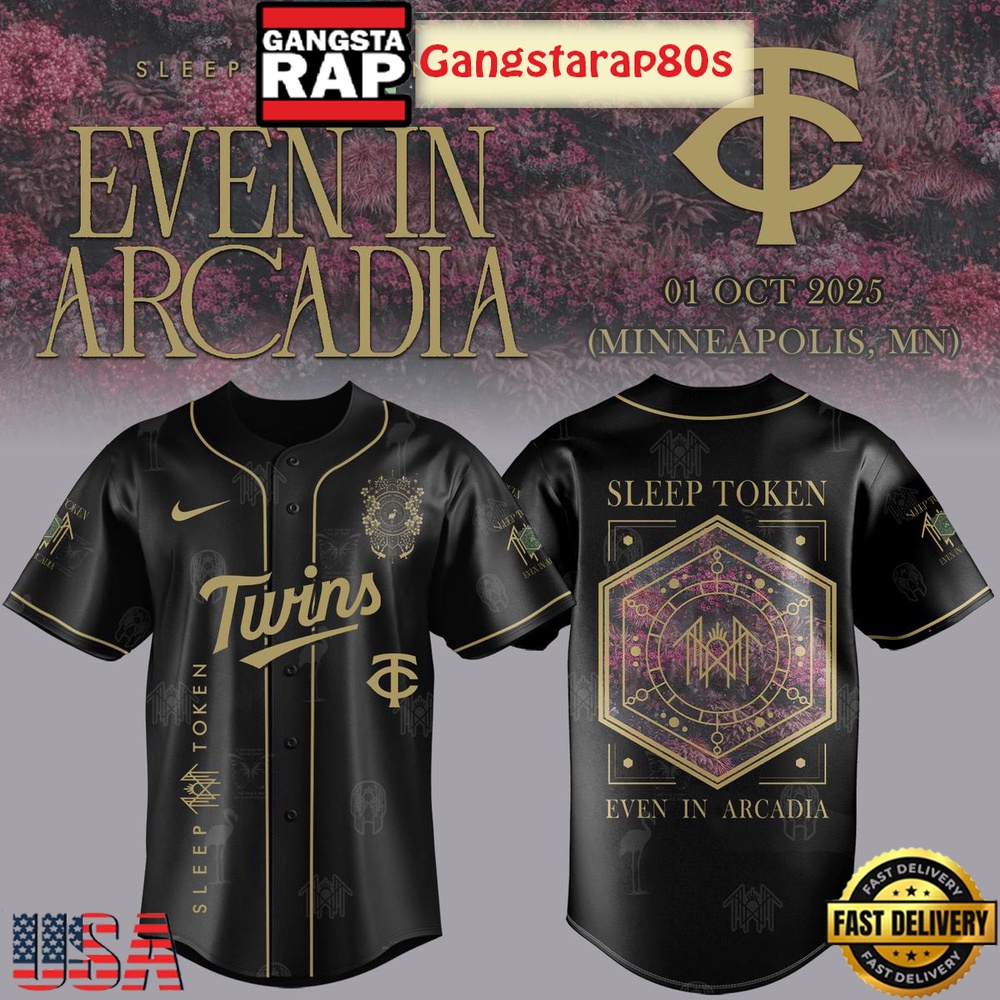 MLB All Teams x Sleep Token Even In Arcadia Tour 2025 Special Baseball Jersey MLB All Teams x Sleep Token Even In Arcadia Tour 2025 Special Baseball Jersey