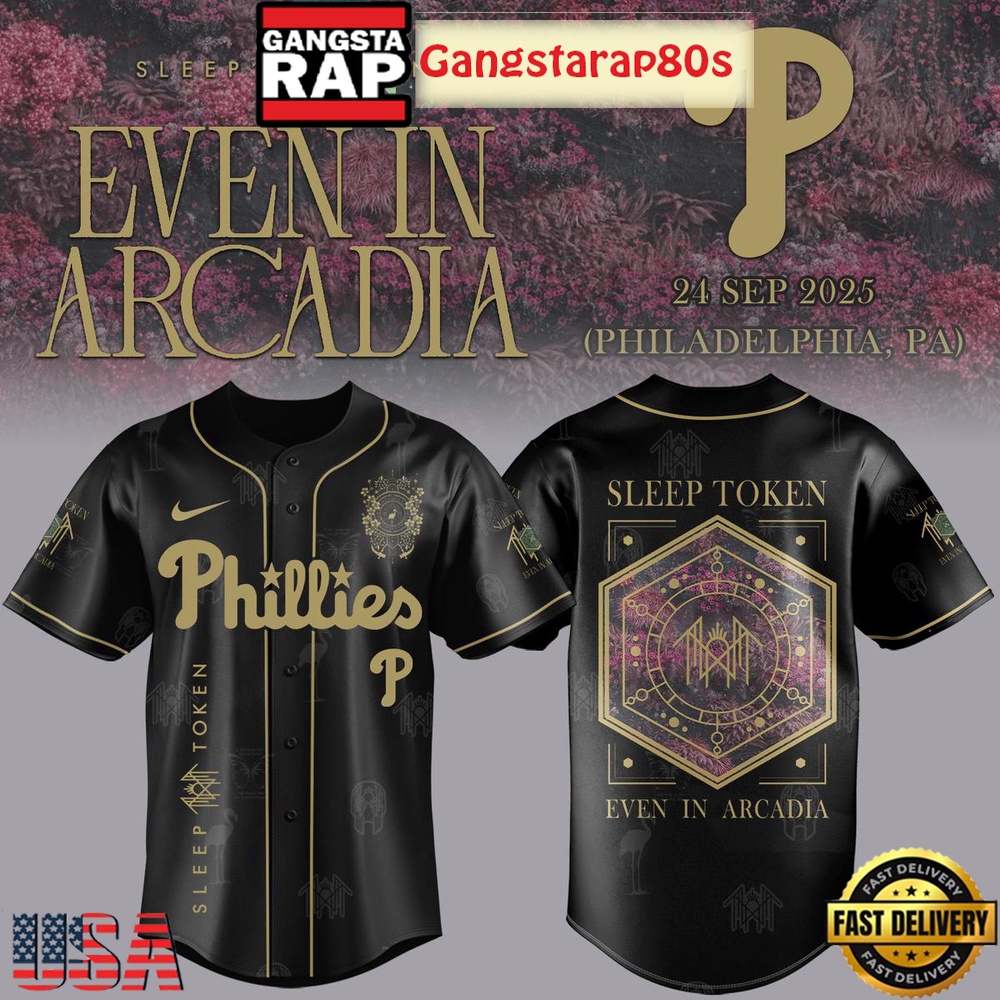 MLB All Teams x Sleep Token Even In Arcadia Tour 2025 Special Baseball Jersey MLB All Teams x Sleep Token Even In Arcadia Tour 2025 Special Baseball Jersey