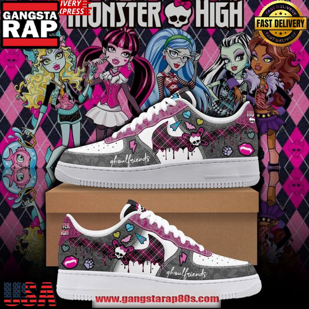 Monster High Limited Edition Air Force 1 Sneakers Shoes Monster High Limited Edition Air Force 1 Sneakers Shoes