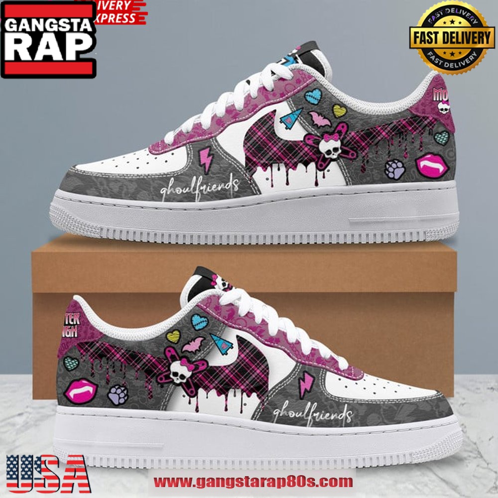 Monster High Limited Edition Air Force 1 Sneakers Shoes Monster High Limited Edition Air Force 1 Sneakers Shoes