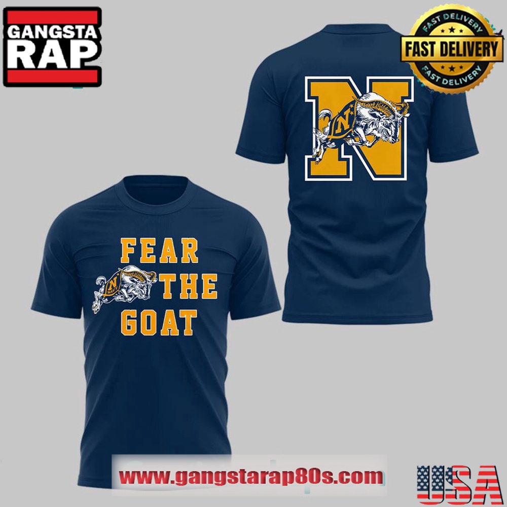 Navy Midshipmen Fear The Goat Special T Shirt