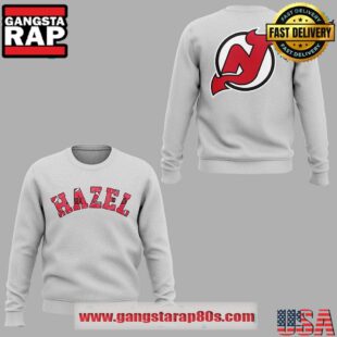 New Jersey Devils x Hazel Limited Edition Grey Sweatshirt
