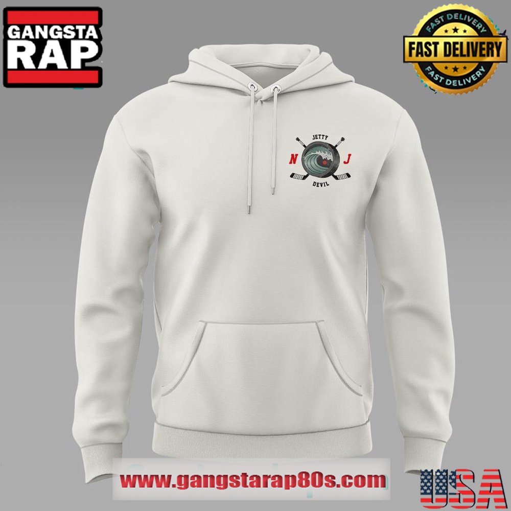 New Jersey Devils x Jetty Limited Edition Hoodie Shirt