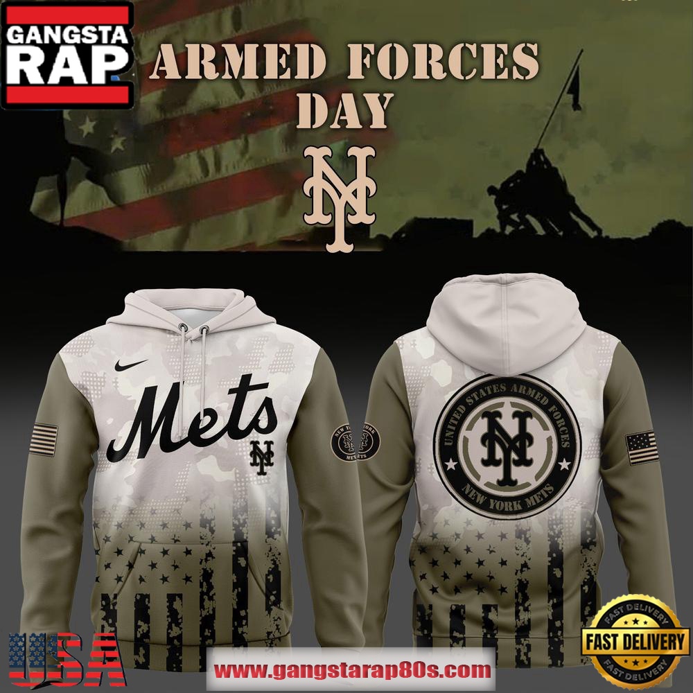 New York Mets Armed Forces Day 2025 Hoodie Shirt