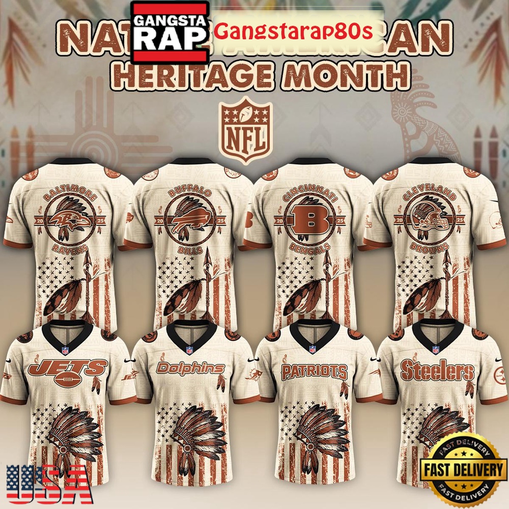 NFL All Team x Native American Heritage Month 2025 Football Jersey