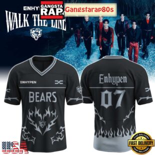 NFL All Teams x Enhypen Walk The Line Tour 2025 Special Custom Football Jersey