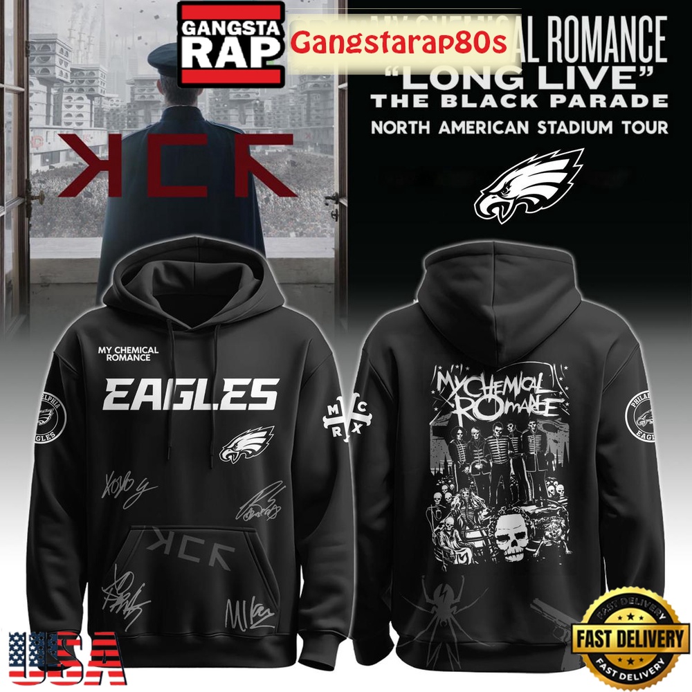 NFL All Teams x My Chemical Romance Long Live The Black Parade Tour 2025 Unisex Hoodie NFL All Teams x My Chemical Romance Long Live The Black Parade Tour 2025 Unisex Hoodie