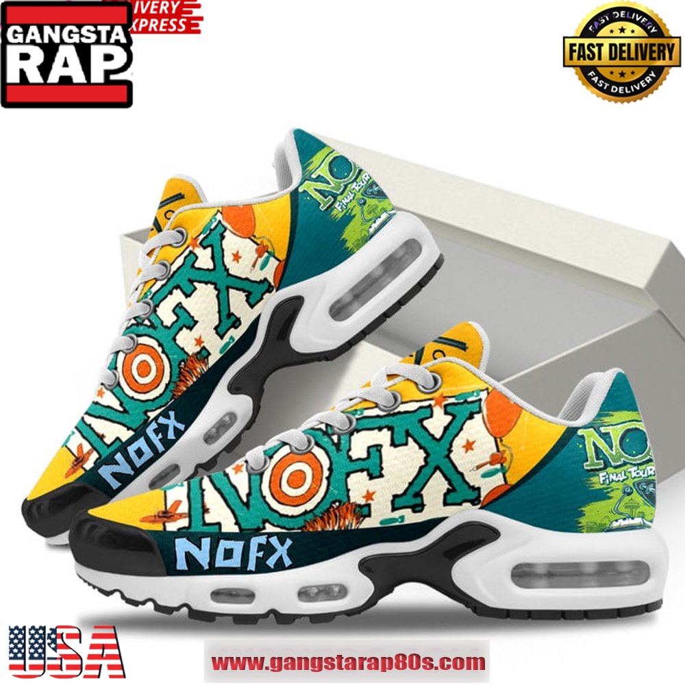 NOFX Band Limited Edition Air Max Plus Shoes Running Sneakers Shoes