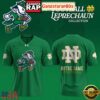 Notre Dame Fighting Irish Leprechaun New Logo Football Special Baseball Jersey 4 Notre Dame Fighting Irish Leprechaun New Logo Football Special Baseball Jersey
