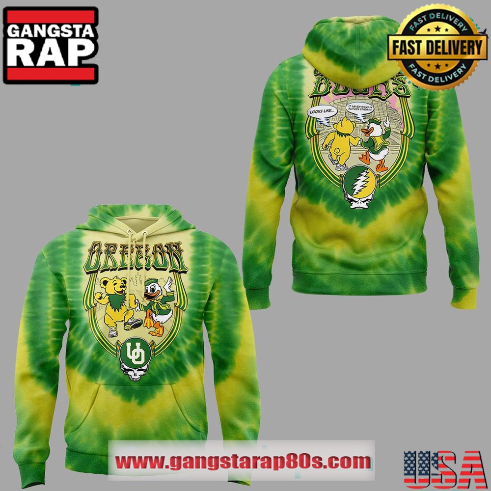 Oregon Ducks Limited Edition Edition Grateful Ducks Hoodie Shirt Oregon Ducks Limited Edition Edition Grateful Ducks Hoodie Shirt
