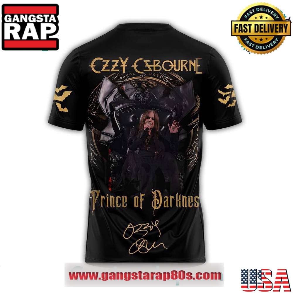 Ozzy Osbourne Prince of Darkness Special T Shirt Ozzy Osbourne Prince of Darkness Special T Shirt