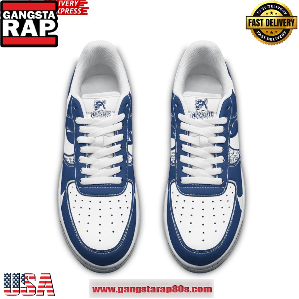 Penn State Nittany Lions Limited Edition Air Force 1 Sneakers Shoes Penn State Nittany Lions Limited Edition Air Force 1 Sneakers Shoes