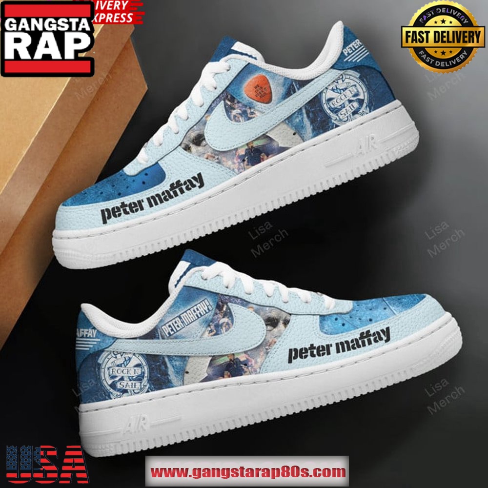 Peter Maffay Rock and Sail Limited Edition Air Force 1 Sneakers Shoes Peter Maffay Rock and Sail Limited Edition Air Force 1 Sneakers Shoes