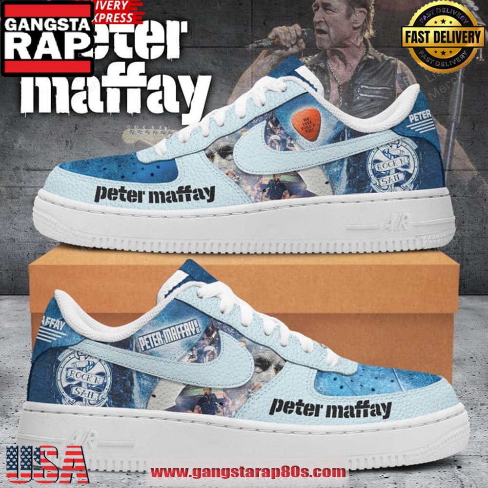 Peter Maffay Rock and Sail Limited Edition Air Force 1 Sneakers Shoes Peter Maffay Rock and Sail Limited Edition Air Force 1 Sneakers Shoes