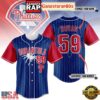 Philadelphia Phillies Durantula 59 Blue Red Baseball Jersey 3 Philadelphia Phillies Durantula 59 Blue Red Baseball Jersey