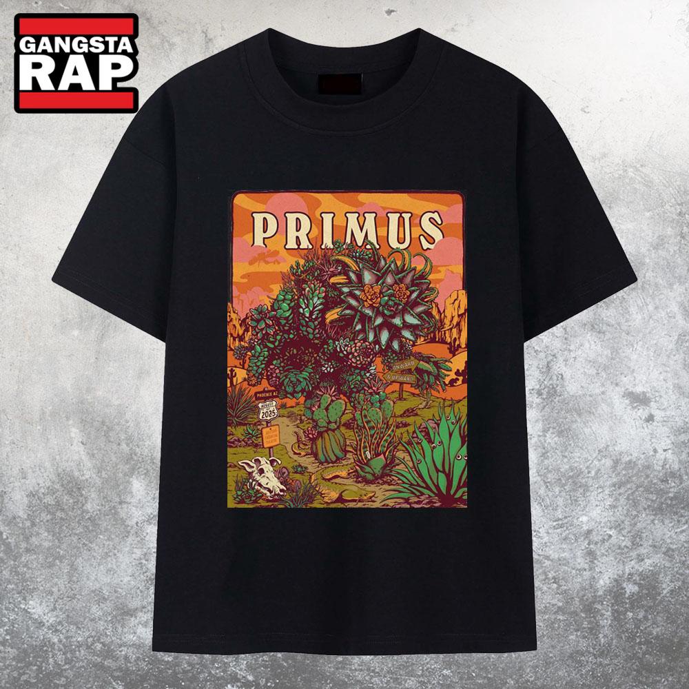 Primus At Arizona Financial Theatre On August 1 2025 T Shirt