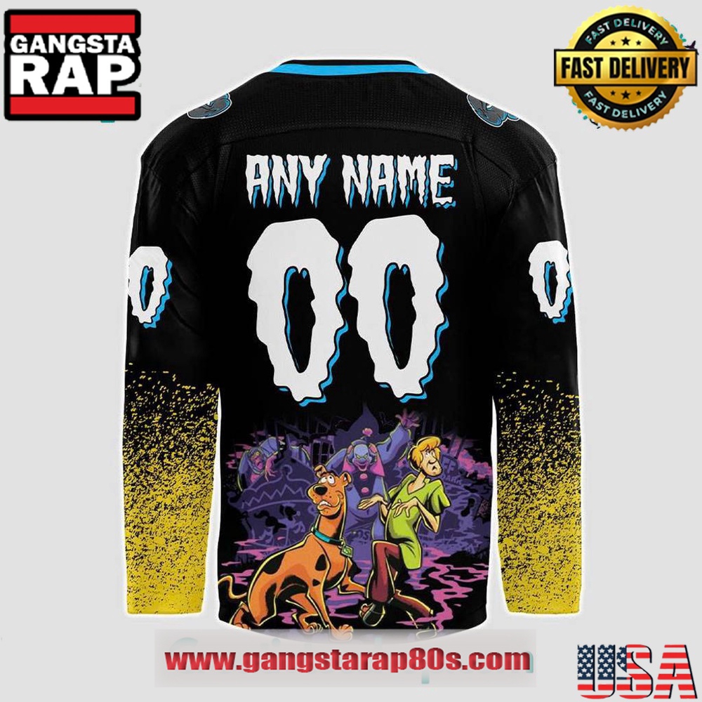 Quad City Storm Professional x Scooby-Doo Night 2025 Custom Hockey Jersey