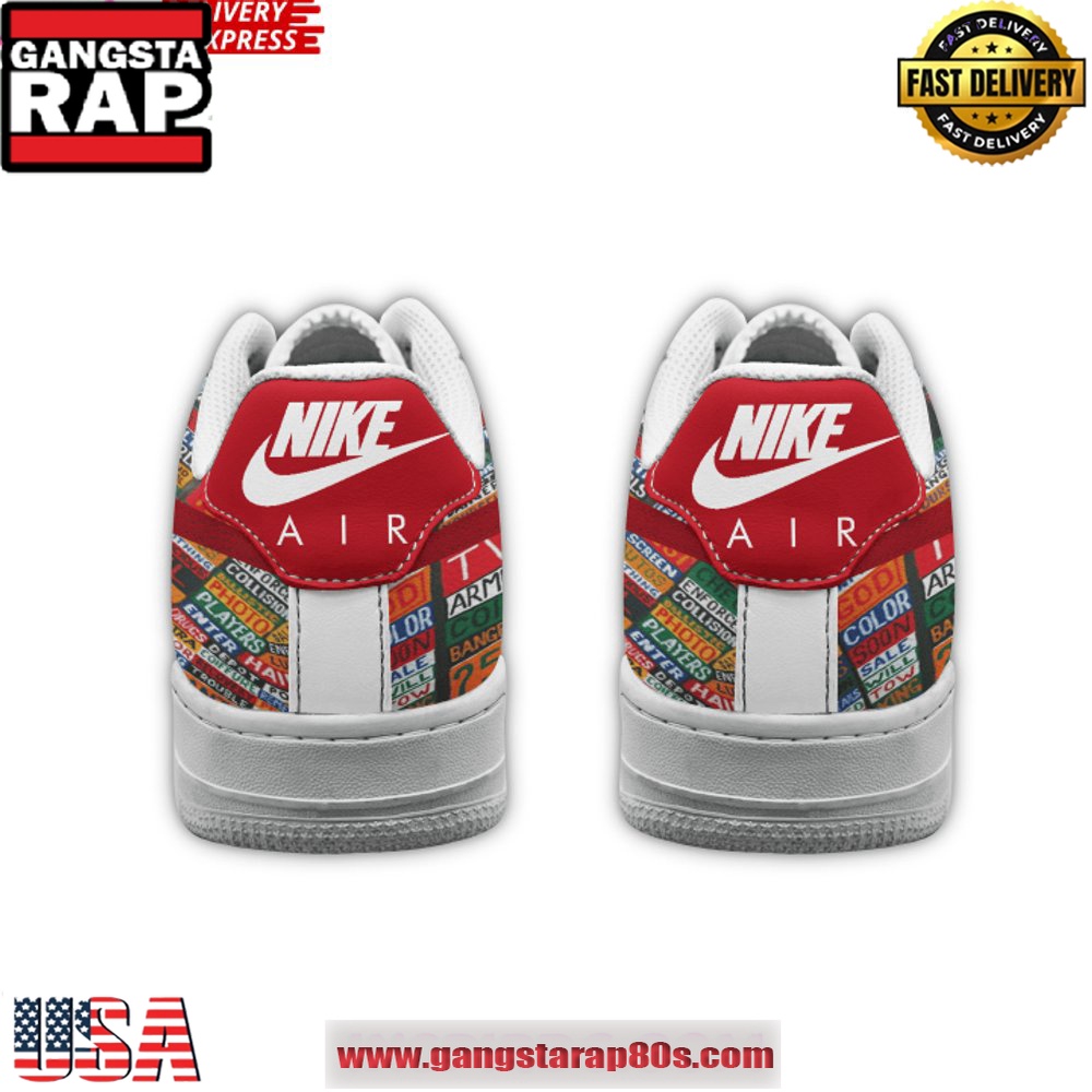 Radiohead Hail to the Thief Air Force 1 Sneakers Shoes Radiohead Hail to the Thief Air Force 1 Sneakers Shoes