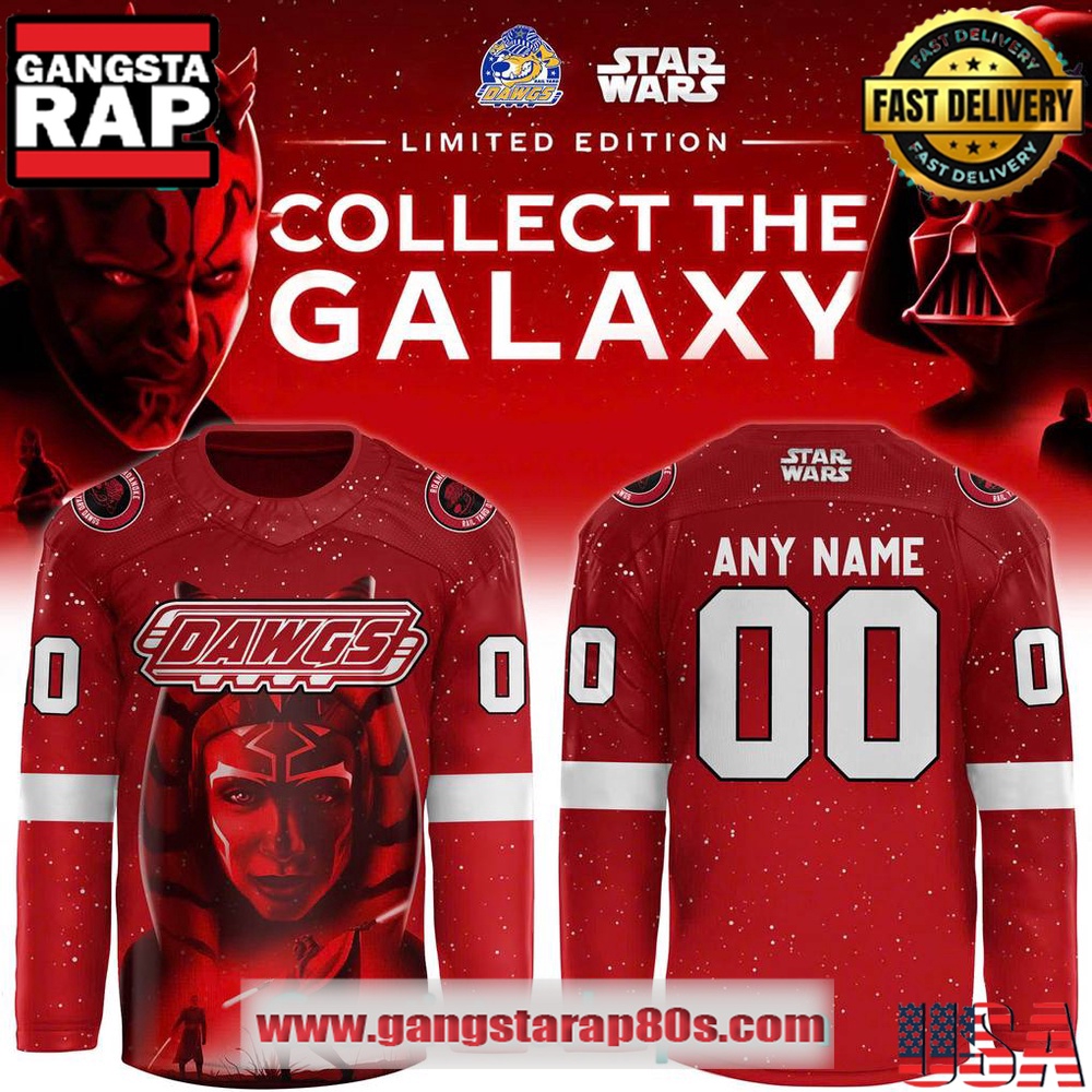 Roanoke Rail Yard Dawgs x Star Wars Special Edition Custom Hockey Jersey Roanoke Rail Yard Dawgs x Star Wars Special Edition Custom Hockey Jersey