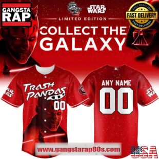 Rocket City Trash Pandas x Star Wars 2025 Baseball Jersey