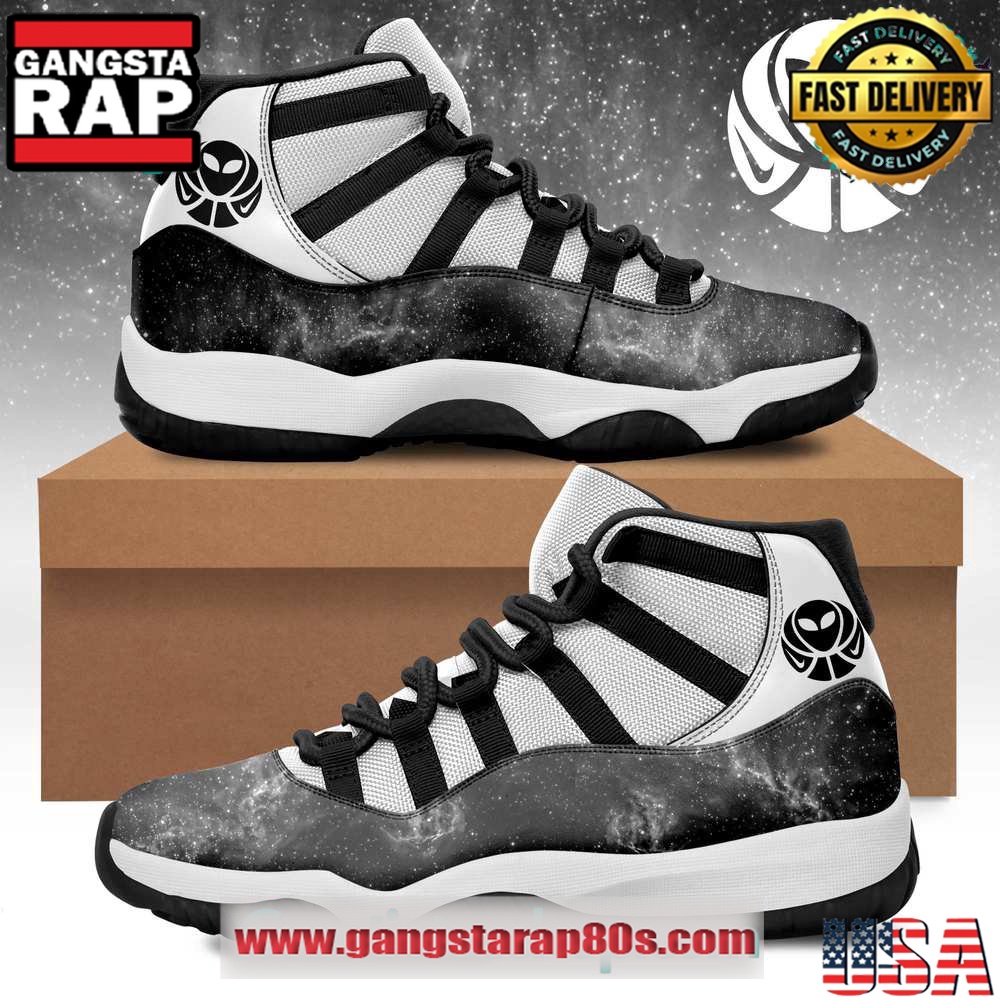 San Antonio Spurs Victor Wembanyama Alien Logo Air Jordan 11 Sneakers Shoes San Antonio Spurs Victor Wembanyama Alien Logo Air Jordan 11 Sneakers Shoes