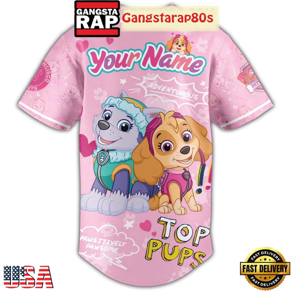San Francisco Giants x Dog Day With Paw Patrol For Kid And Families 2025 Baseball Jersey San Francisco Giants x Dog Day With Paw Patrol For Kid And Families 2025 Baseball Jersey