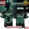 San Jose Sharks x Shinedown DanceKidDance Tour 2025 Baseball Jersey 3 San Jose Sharks x Shinedown DanceKidDance Tour 2025 Baseball Jersey