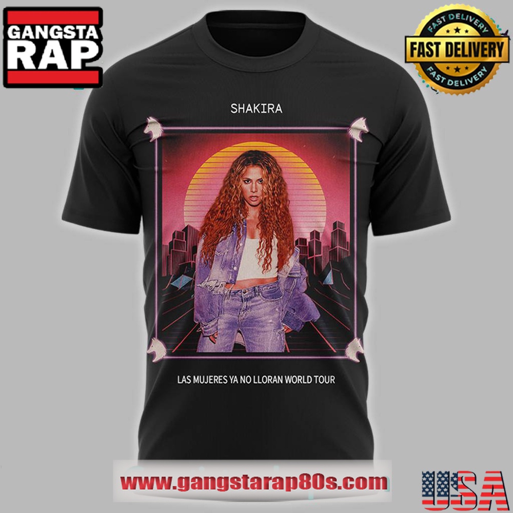 Shakira Las Mujeres Ya No Lloran World Tour 2025 Men In This Town Limited Edition 3D Shirt Shakira Las Mujeres Ya No Lloran World Tour 2025 Men In This Town Limited Edition 3D Shirt