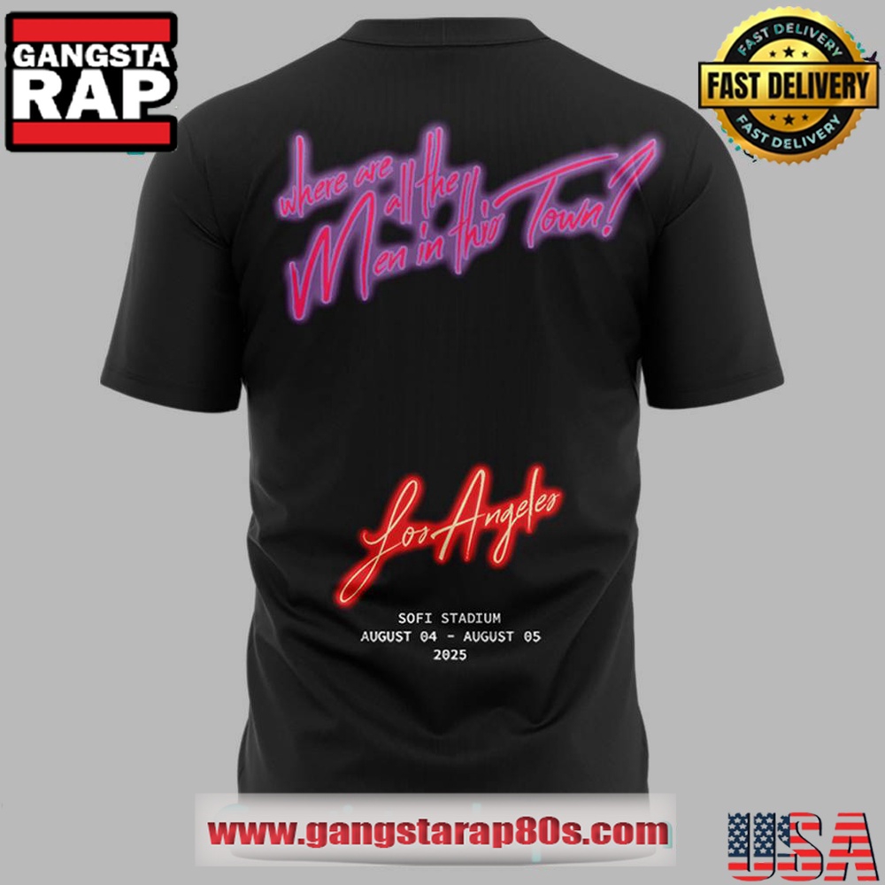 Shakira Las Mujeres Ya No Lloran World Tour 2025 Men In This Town Limited Edition 3D Shirt Shakira Las Mujeres Ya No Lloran World Tour 2025 Men In This Town Limited Edition 3D Shirt