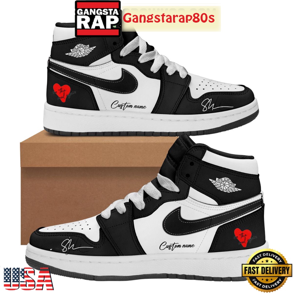 Shawn Mendes On The Road Again 2025 Custom Air Jordan 1 Running Sneakers Shoes