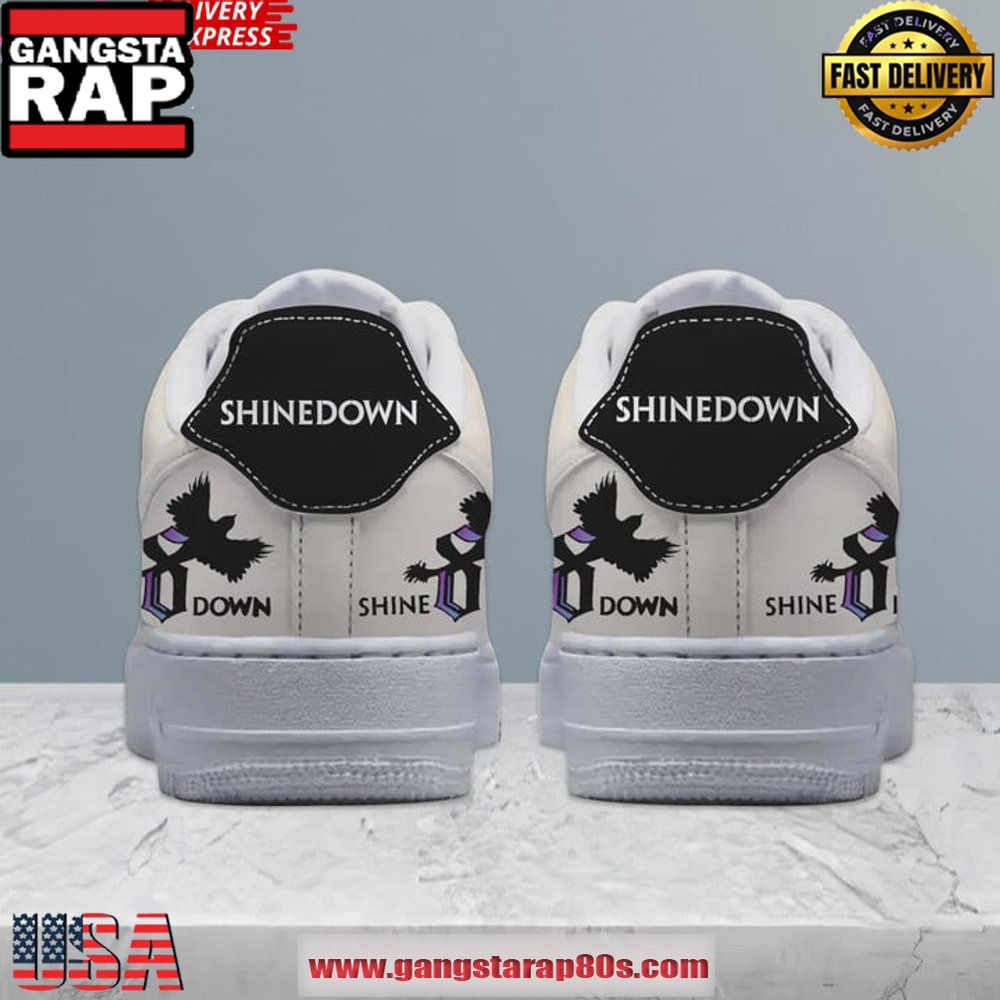Shinedown Band Limited Edition Air Force 1 Sneakers Shoes Shinedown Band Limited Edition Air Force 1 Sneakers Shoes