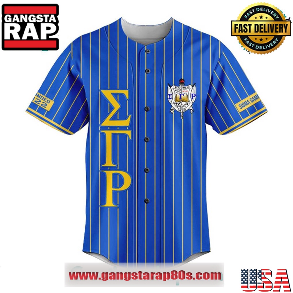 Sigma Gamma Rho Custom Baseball Jersey Sigma Gamma Rho Custom Baseball Jersey
