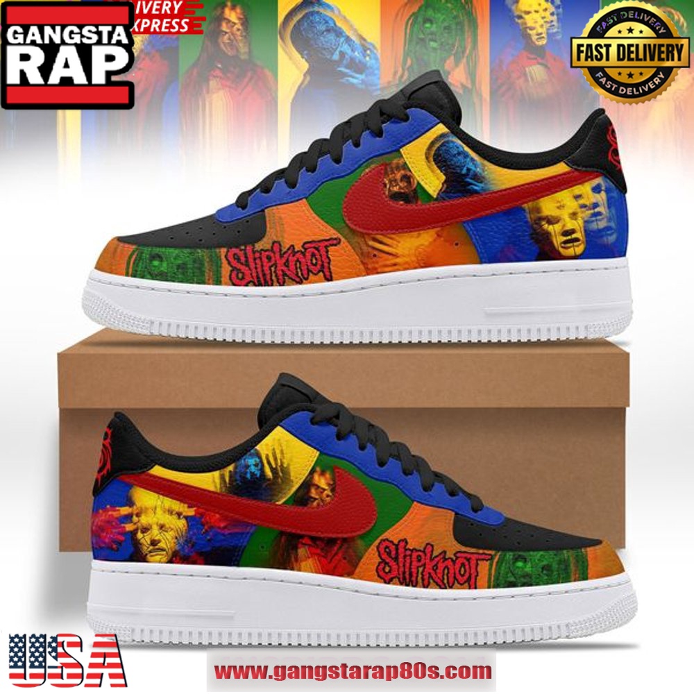 Slipknot Limited Edition Air Force 1 Sneakers Shoes
