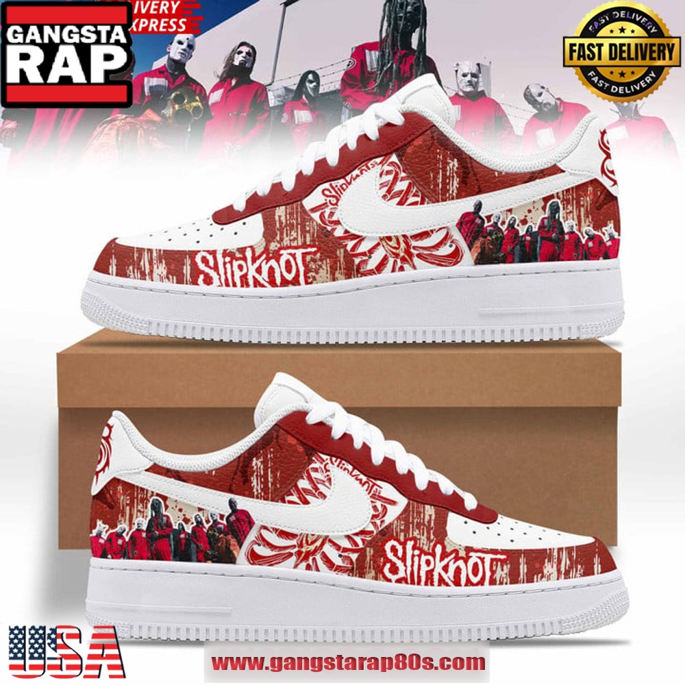 SLIPKNOT x Nike Limited Edition Air Force 1 Sneakers Shoes