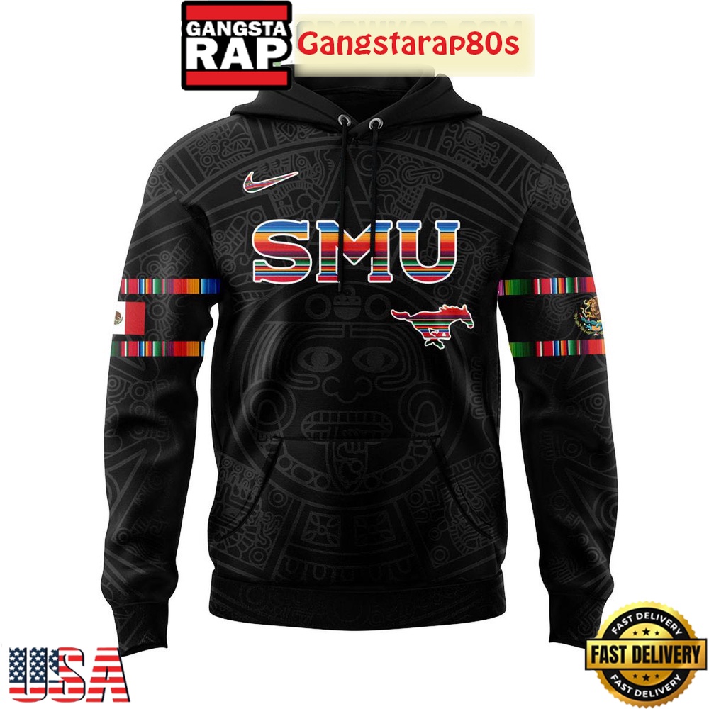 SMU Mustangs Mexican Heritage Night 2025 Special Hoodie