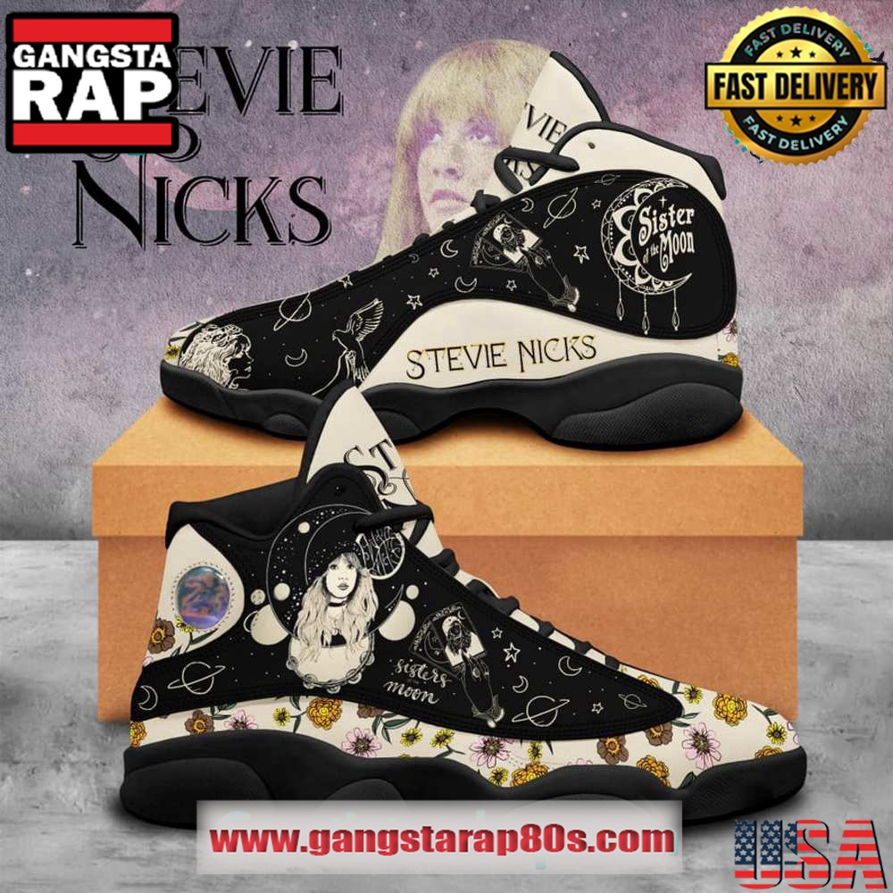 Stevie Nicks Flower Air Jordan 13 Sneakers Shoes