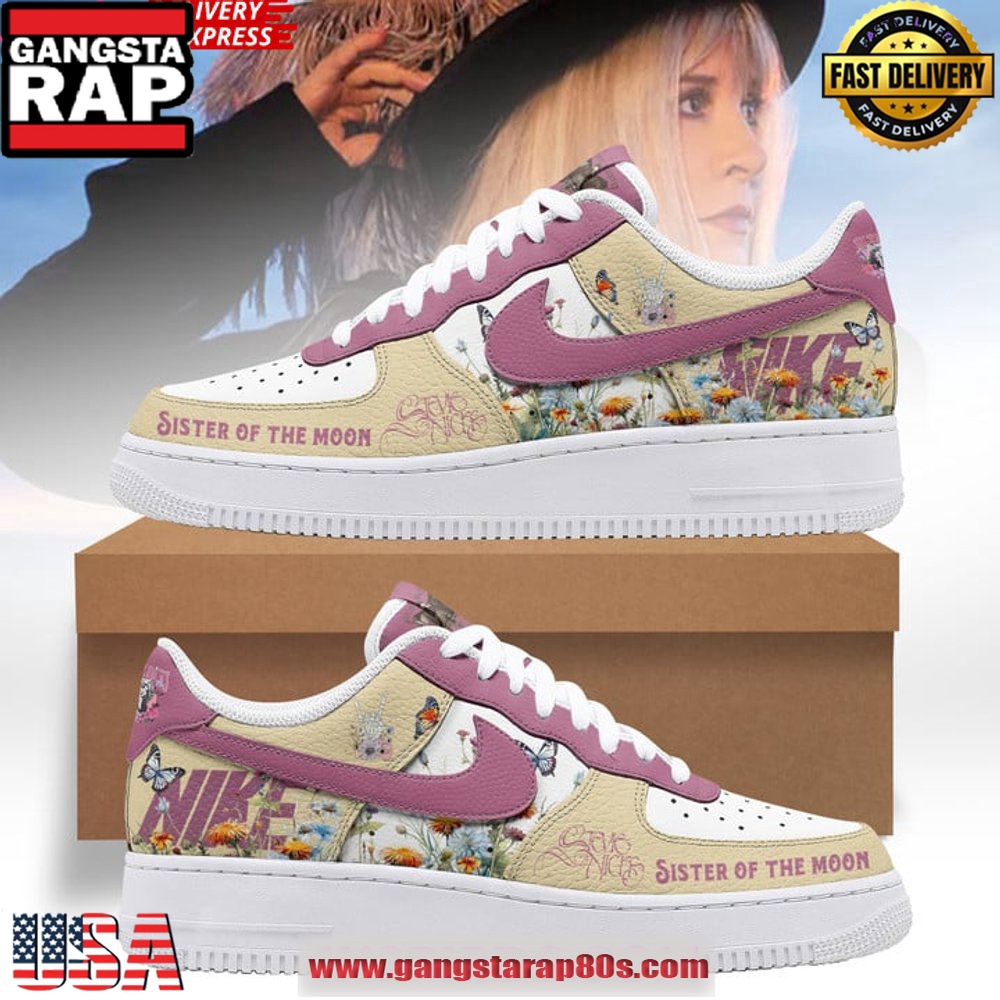 Stevie Nicks Sister of the Moon Air Force 1 Sneakers Shoes