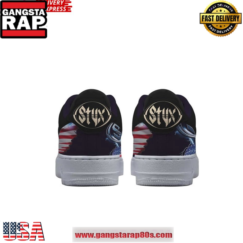 Styx Band Limited Edition Air Force 1 Sneakers Shoes Styx Band Limited Edition Air Force 1 Sneakers Shoes