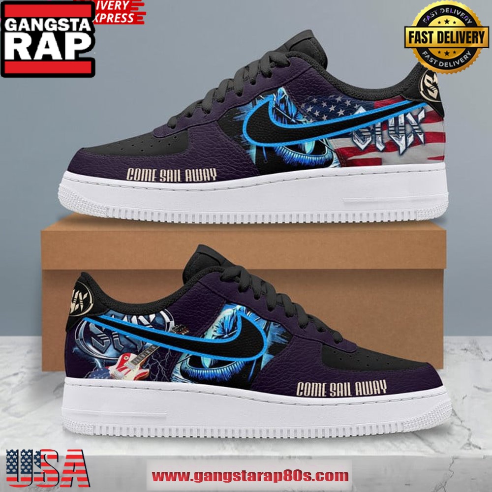 Styx Band Limited Edition Air Force 1 Sneakers Shoes