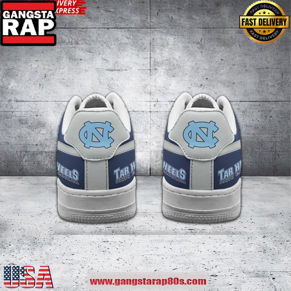 Tar Heels North Carolina Custom Air Force 1 Sneakers Shoes Tar Heels North Carolina Custom Air Force 1 Sneakers Shoes