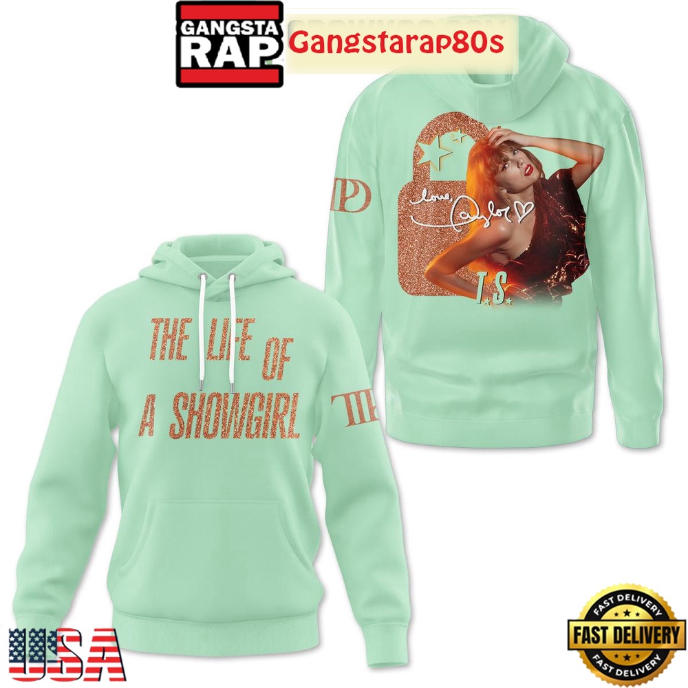 Taylor Swift The Life Of A Showgirl New Album Unisex Hoodie