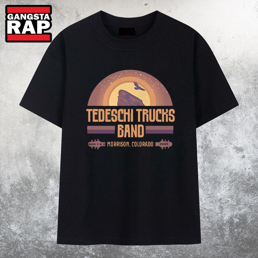 Tedeschi Trucks Band Aug 1-2 2025 Red Rocks In Morrison CO T Shirt