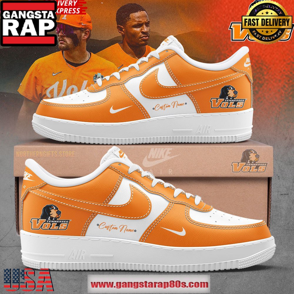 Tennessee Vols Limited Edition Custom Air Force 1 Sneakers Shoes Tennessee Vols Limited Edition Custom Air Force 1 Sneakers Shoes