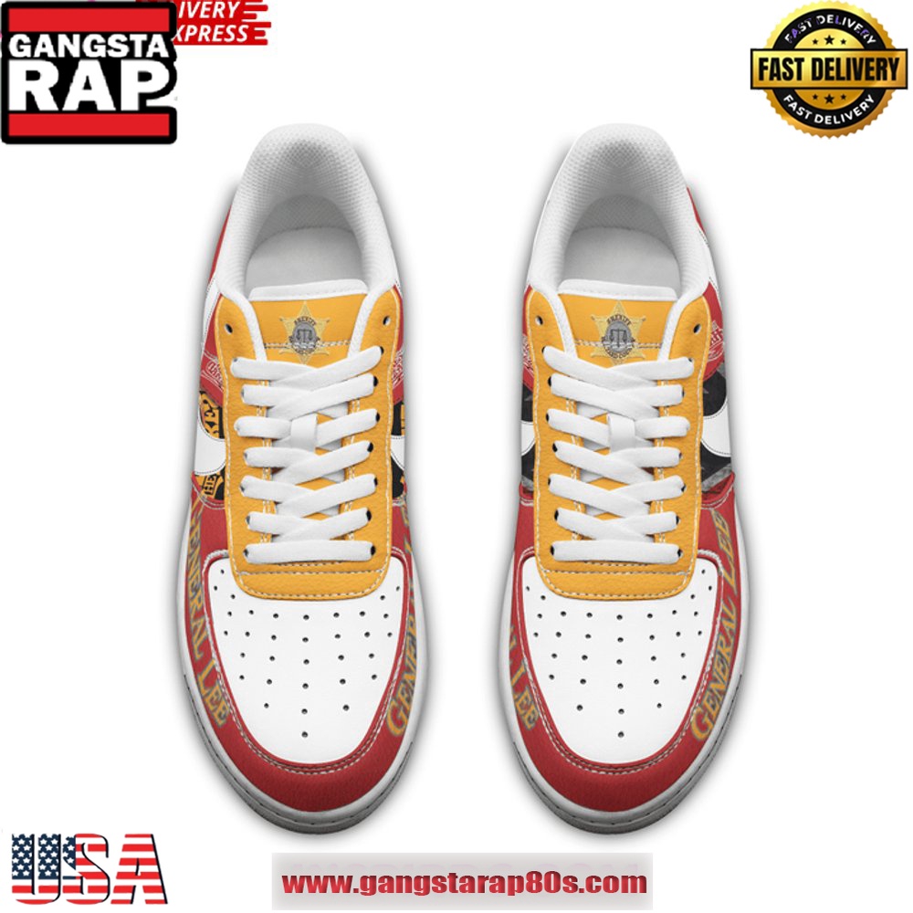 The Dukes of Hazzard Limited Edition Air Force 1 Sneakers Shoes The Dukes of Hazzard Limited Edition Air Force 1 Sneakers Shoes