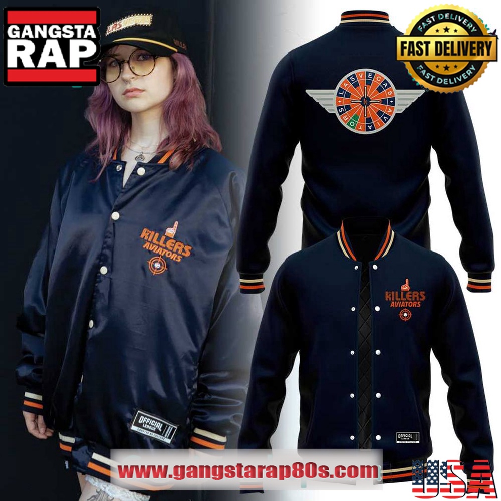 The Killers x Las Vegas Aviators Special Edition Baseball Jacket