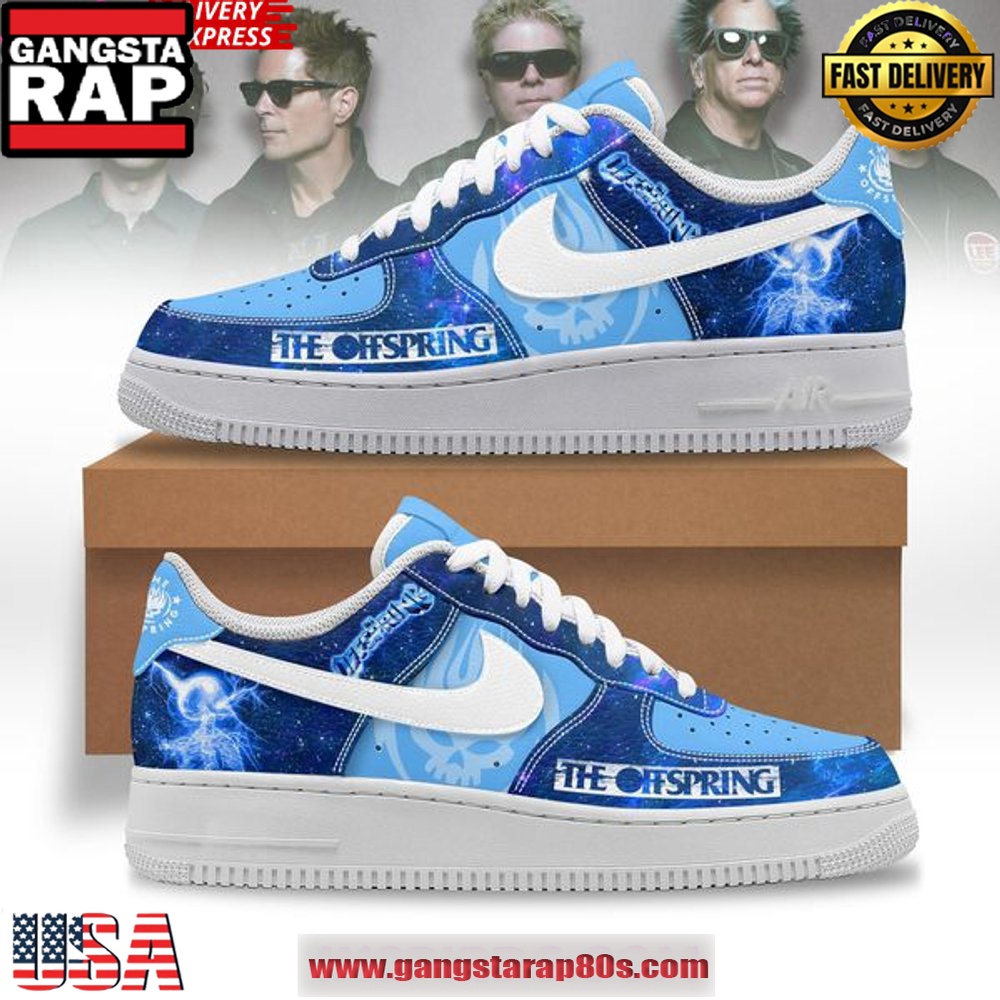 The Offspring Electric Punk Air Force 1 Sneakers Shoes The Offspring Electric Punk Air Force 1 Sneakers Shoes